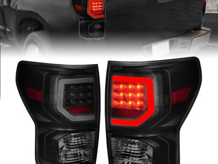 Anzo 07-11 Toyota Tundra Full LED Tailights Black Housing Smoke Lens G2 (w C Light Bars) Online now