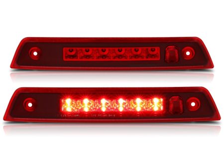 ANZO 05-10 Jeep Grand Cherokee LED 3rd Brake Light - Red Cheap